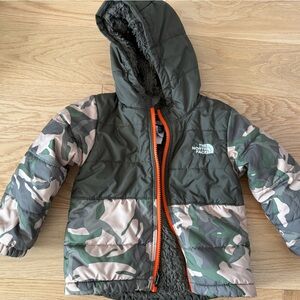 The North Face Kids Camouflage Reversible Puffer Jacket 18-24M